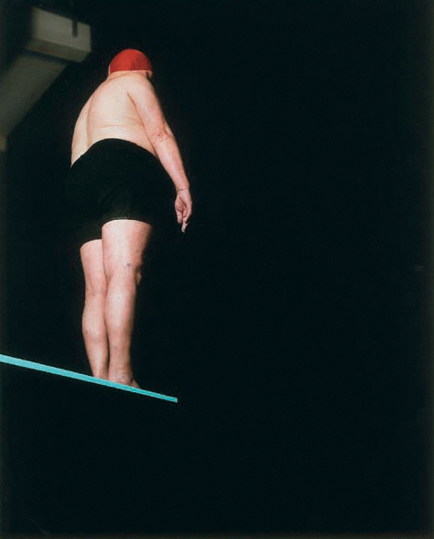 Burkhard Philipp von Harder | MAN ON THE DIVING BOARD | SWIMMERS