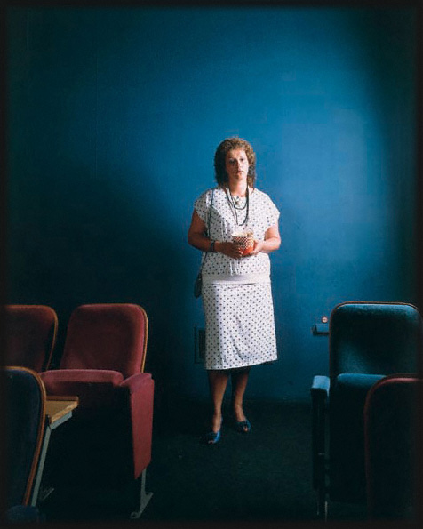 Die Kinogängerin / The cinemagoer ©  Burkhard Philipp von Harder